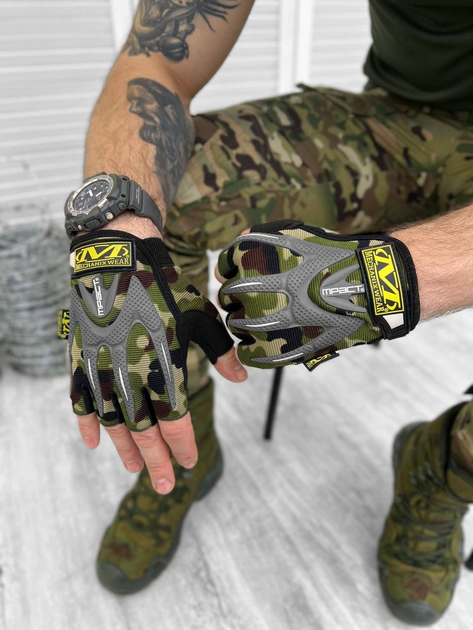 Тактичні рукавички Original Mechanix Wear M-Pact Multicam L - изображение 1