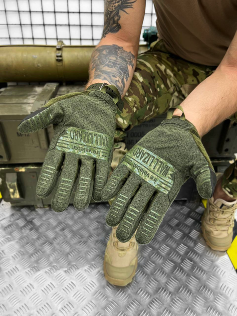 Тактичні рукавички M-Pact Tactical Gloves Olive Elite XL - зображення 2