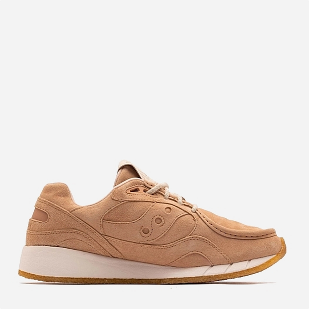 Buty sportowe męskie do kostki zamszowe na platformie Saucony Shadow 6000 S70706-01 42.5 (9US) 27 cm Jasnobrązowe (195018440921) - obraz 1