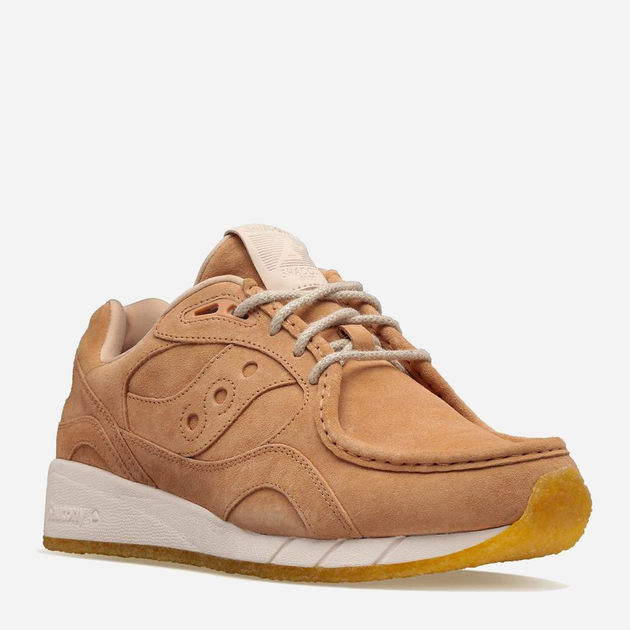 Buty sportowe męskie do kostki zamszowe na platformie Saucony Shadow 6000 S70706-01 46.5 (12US) 30 cm Jasnobrązowe (195018440983) - obraz 2