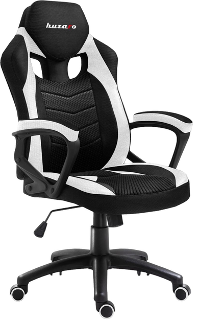Геймерське крісло Huzaro Force 2.5 White Mesh (5903796010749) - зображення 1