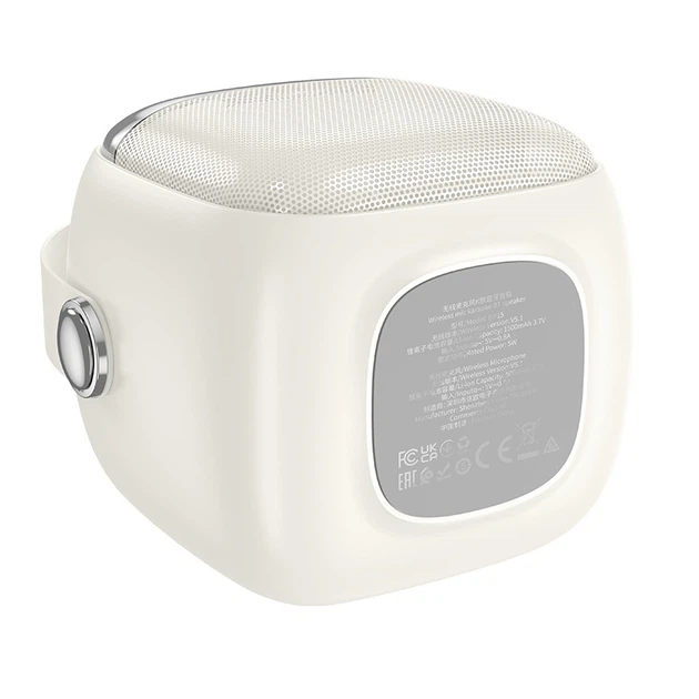 Беспроводная караоке колонка с микрофоном BOROFONE BP15 |AUX, TF, USB| Белый - изображение 3