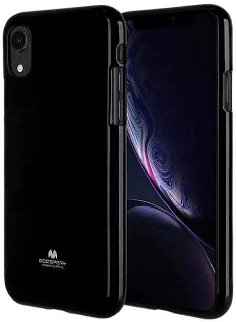 Etui Mercury Jelly Case do Huawei Mate 20 Pro Black (8809621297316) - obraz 1