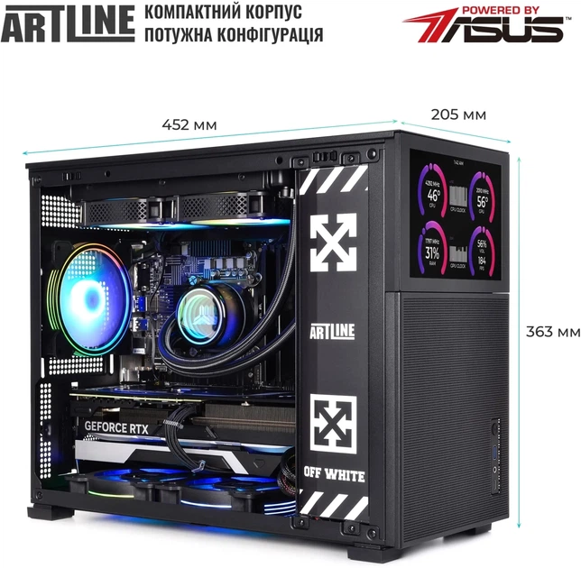 Компьютер ARTLINE Gaming D31 Windows 11 Home (D31v39Win) - изображение 8