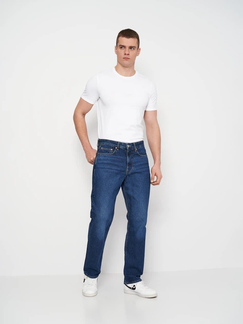 Футболка хлопковая длинная мужская Guess M2YI72-I3Z14-G011 L Pure White (7622078833293) - изображение 2