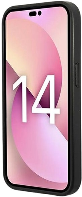 Панель Karl Lagerfeld Saffiano Choupette Head Patch для Apple iPhone 14 Pro Max Black (3666339076986) - зображення 3