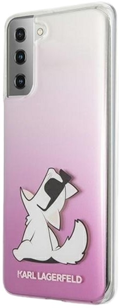 Панель Karl Lagerfeld Choupette Fun для Samsung Glalaxy S21 Plus Pink (3700740496978) - зображення 2