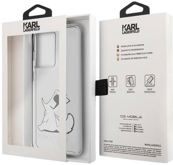 Etui Karl Lagerfeld Choupette Fun do Samsung Galaxy S20 Ultra Transparent (3700740473795) - obraz 3