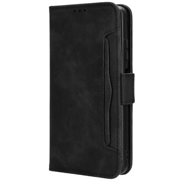 Чехол-книжка с кармашками Deexe Wallet Stand для Motorola Moto G24 Power / G04 / G04s / E14 - Black - Фото 5 Чехол-книжка с кармашками Deexe Wallet Stand для Motorola Moto G24 Power / G04 / G04s / E14 - Black - изображение 5