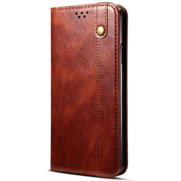 Чехол-книжка с кармашками UniCase Leather Wallet для Samsung Galaxy S21 (G991) - Red - изображение 3