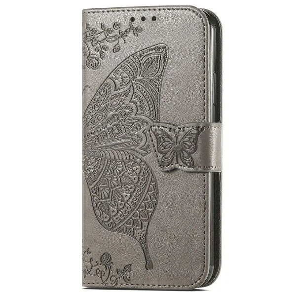 Чохол UniCase Butterfly Pattern для Motorola Moto G54 / G54 Power - Grey - Фото 6 Чохол UniCase Butterfly Pattern для Motorola Moto G54 / G54 Power - Grey - зображення 6