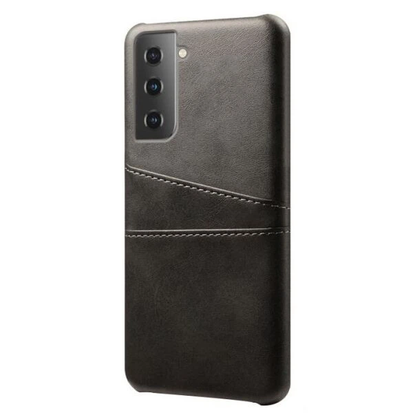 Защитный чехол Deexe Pocket Case для Samsung Galaxy S21 (G991) - Black - изображение 3