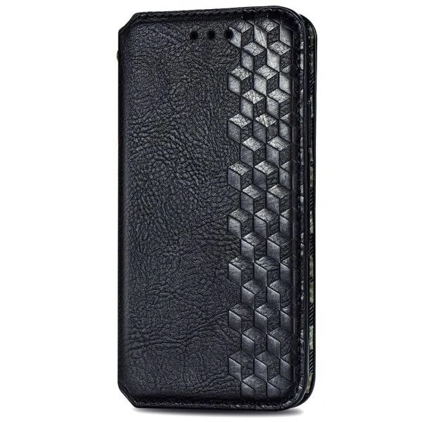 Чохол Deexe Rhombus Wallet для Motorola Moto G54 / G54 Power - Black - зображення 5