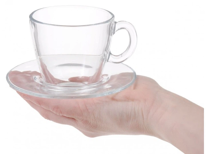 Сервиз чайный Pasabahce Agua 95040 (215 мл, 12 пр) - изображение 3