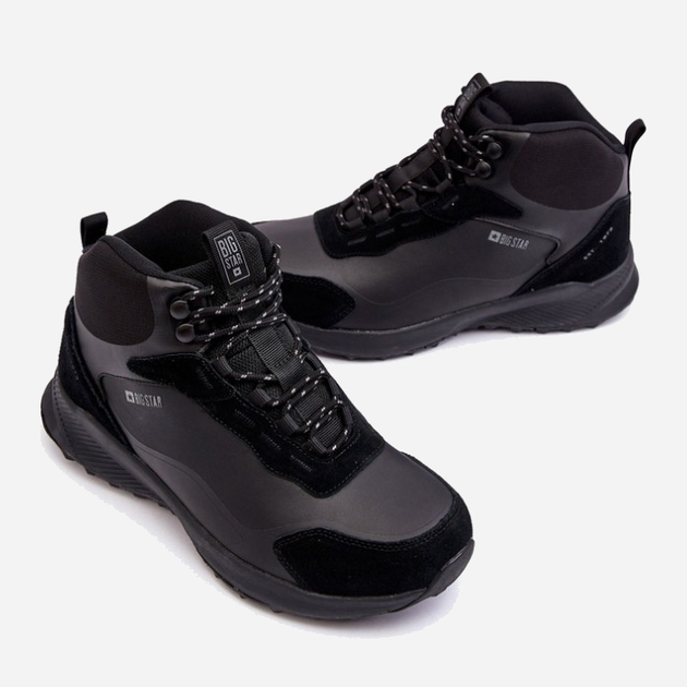 Buty trekkingowe męskie niskie Big Star MM174334 41 Czarne (5900714689506) - obraz 5