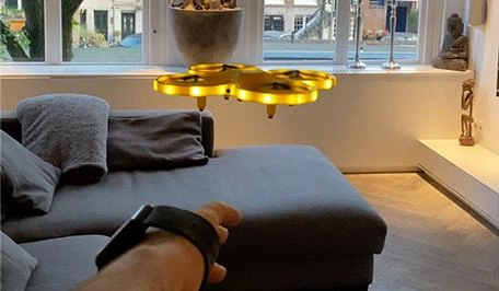 Квадрокоптер Firefly drone F01 управление жестами руки / ручной дрон на подарок игрушка ребёнку (PV-14009189) - изображение 14