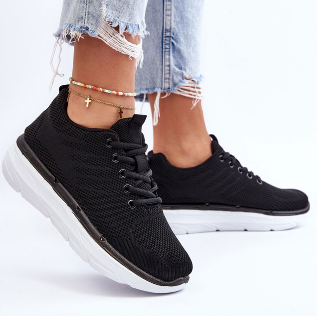 Buty sportowe damskie Lavarone 41 Czarne (5905677139877) - obraz 7