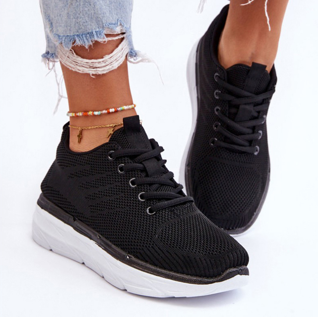 Buty sportowe damskie Lavarone 39 Czarne (5905677139853) - obraz 8
