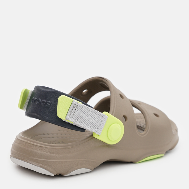 Дитячі сандалії для хлопчика Crocs Classic All-Terrain Sandal K 207707-2F9 30-31 (C13) Хакі/Різнокольоровий (196265255887) - зображення 4
