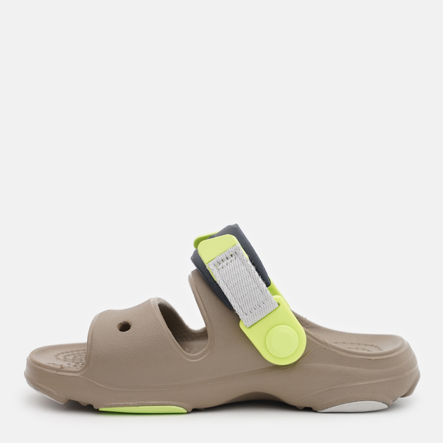 Дитячі сандалії для хлопчика Crocs Classic All-Terrain Sandal K 207707-2F9 33-34 (J2) Хакі/Різнокольоровий (196265255900) - зображення 3