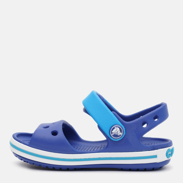 Дитячі сандалії для хлопчика Crocs Crocband Sandal Kids 12856-4BX-J3 34-35 21.7 см Сині (191448115613) - зображення 3
