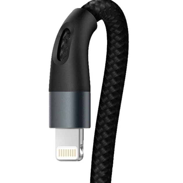 Кабель Xiaomi ZMi Cable USB-Lightning 1m (AL806) Black [47074] - изображение 2
