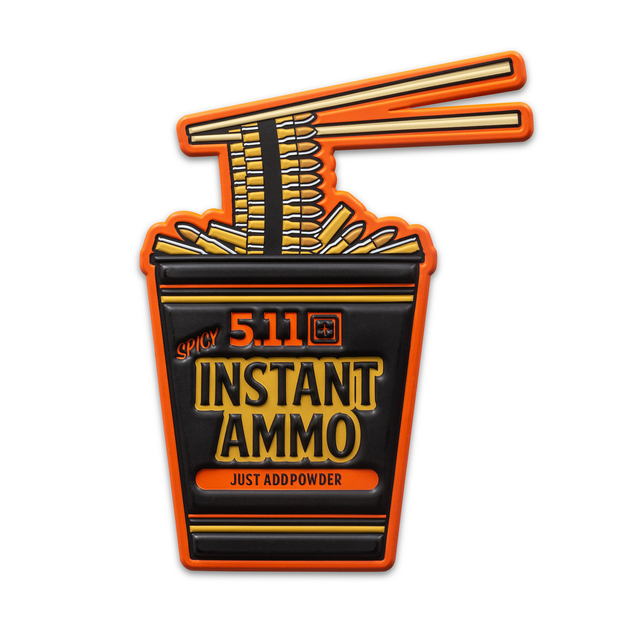 Нашивка 5.11 Tactical Spicy Instant Ammo Patch Orange (92090-461) - зображення 1