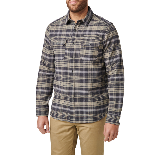 Сорочка тактична 5.11 Tactical Lester Long Sleeve Shirt Volcanic Plaid S (72532-580) - изображение 1