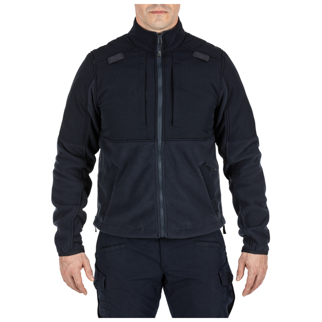 Куртка тактична флісова 5.11 Tactical Fleece 2.0 Dark Navy L (78026-724) - зображення 1