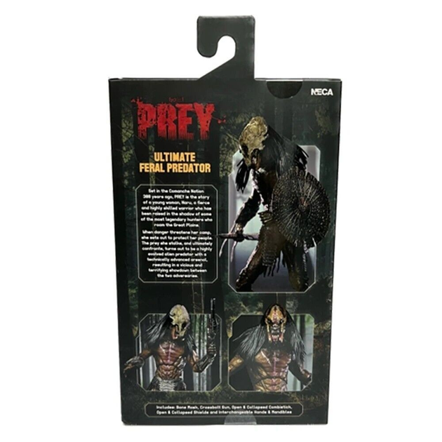 Хищник 2022 Prey Ultimate Feral Predator Figure NECA