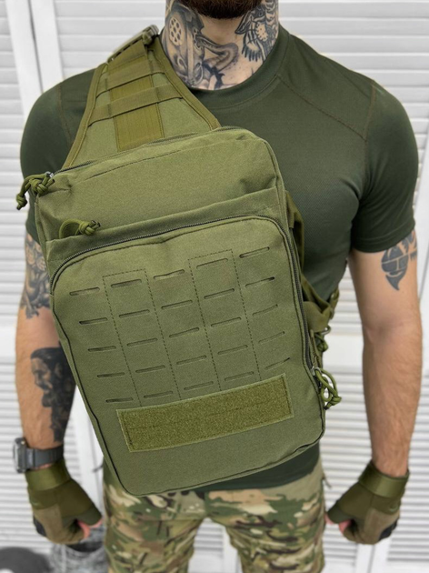 Сумка тактична Sling Tactical Bag Olive - зображення 1