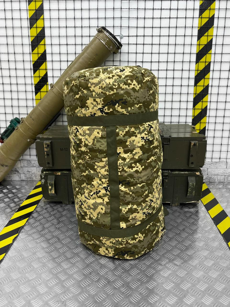 Тактична сумка Баул Tactical Bag Backpack 120 л Піксель - изображение 2