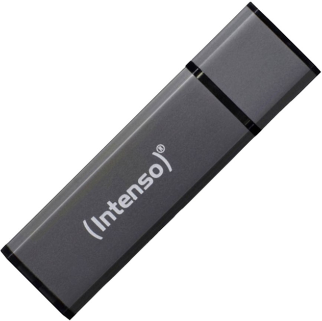 Флеш пам'ять Intenso Alu Line 4GB USB 2.0 Grey (4034303017065) - зображення 1