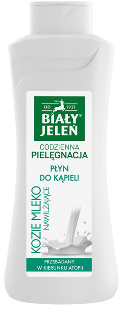 Гель для ванн і душу Biały Jeleń Козяче молоко гіпоалергенний 750 мл (5900133010004) - зображення 1