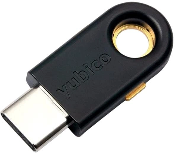 Klucz bezpieczeństwa Yubico 5C USB-C Black (5060408461488) - obraz 1