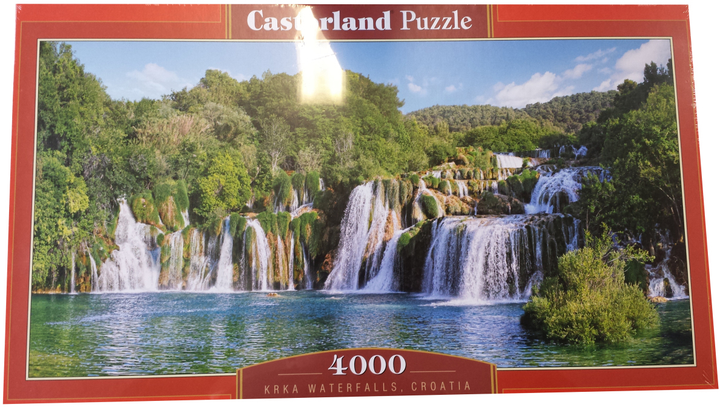 Puzzle Castorland Wodospady Krka Chorwacja (5904438400133) - obraz 1