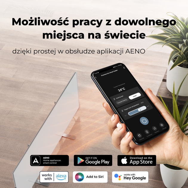 Grzejnik konwektorowy AENO Premium Eco Smart GH3S (AGH0003S) - obraz 15