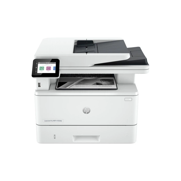 Багатофункціональний пристрій HP LaserJet Pro 4103dw з Wi-Fi (2Z627A) - Фото 1 Багатофункціональний пристрій HP LaserJet Pro 4103dw з Wi-Fi (2Z627A) - изображение 1