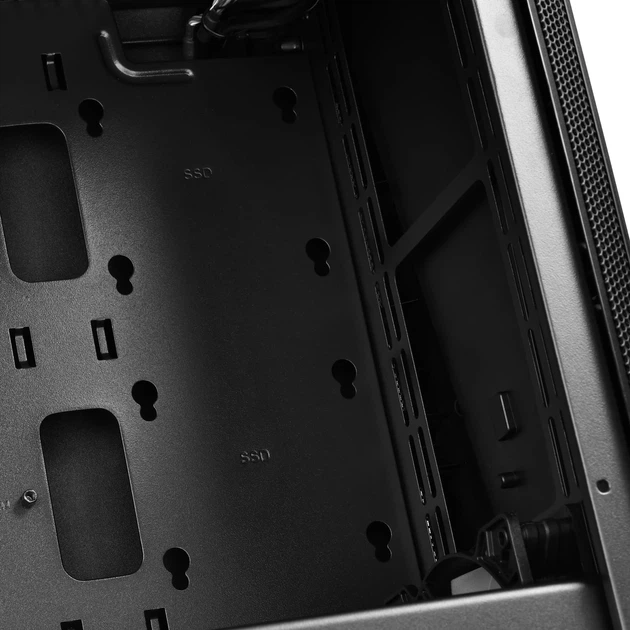 Корпус SilverStone Fara FAV1MB-PRO без БЖ, 2xUSB3.0, 2xUSB2.0, 1x120мм, ARGB VGA 379мм, LCS ready, TG Side Panel, mATX, чорний - изображение 15