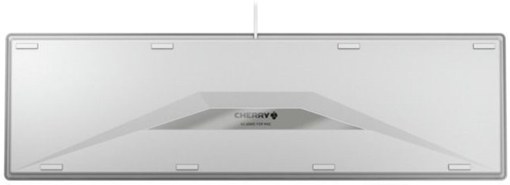 Клавіатура дротова Cherry KC 6000 Slim USB DEU Silver (JK-1600DE-1) - зображення 6