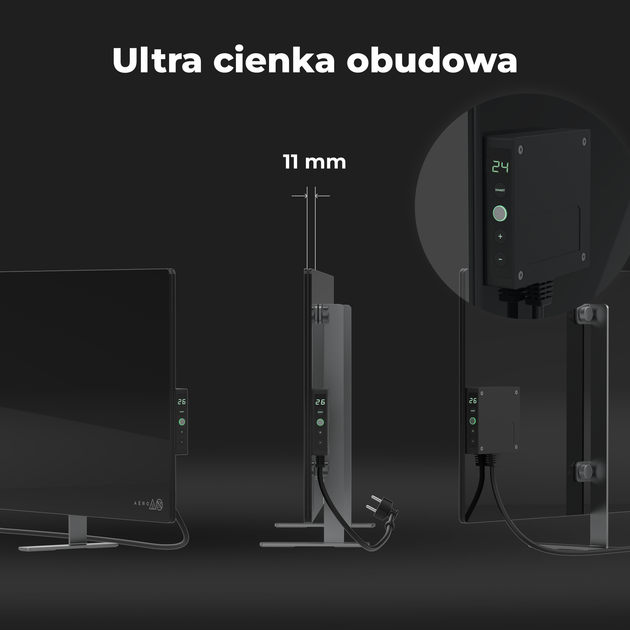 Конвектор AENO Premium Eco Smart Plus GH4S (AGH0004S) - зображення 4