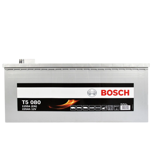 Автомобільний акумулятор BOSCH 225Ah 1150A L+ 0092T50800 - Фото 2 Автомобільний акумулятор BOSCH 225Ah 1150A L+ 0092T50800 - зображення 2