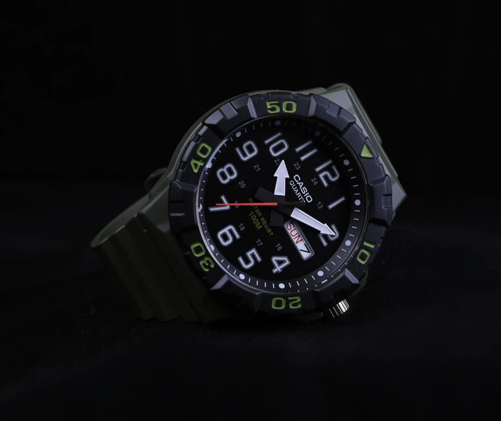 Годинник наручний Casio MRW-210H-3A хакі military - зображення 3