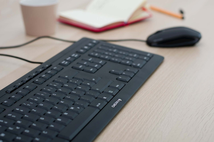 Клавіатура дротова Cherry STREAM JK-8500 USB DEU Black (JK-8500DE-2) - зображення 5