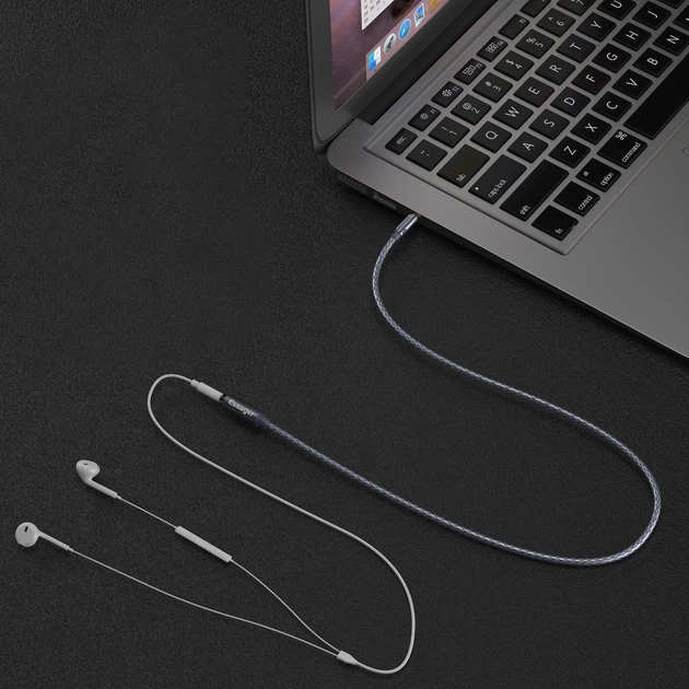 Кабель ESSAGER Monster Headphone Extension Cable Jack 3.5 mm Audio Aux Cable 3.5 mm Female Splitter Adapter 2 м (EYPY35-MYA0G) - Фото 5 Кабель ESSAGER Monster Headphone Extension Cable Jack 3.5 mm Audio Aux Cable 3.5 mm Female Splitter Adapter 2 м (EYPY35-MYA0G) - изображение 5