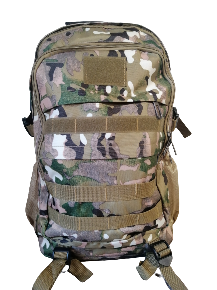 Рюкзак армейский, тактический с Usb портом, объем 30 л., цвет Мультикам - изображение 1