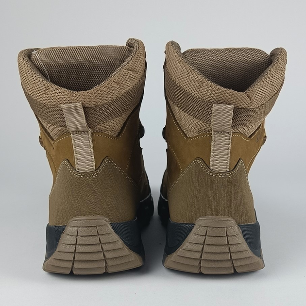 Кожаные полуберцы Oksy Tactical демисезонные ботинки Coyote размер 40 - изображение 2