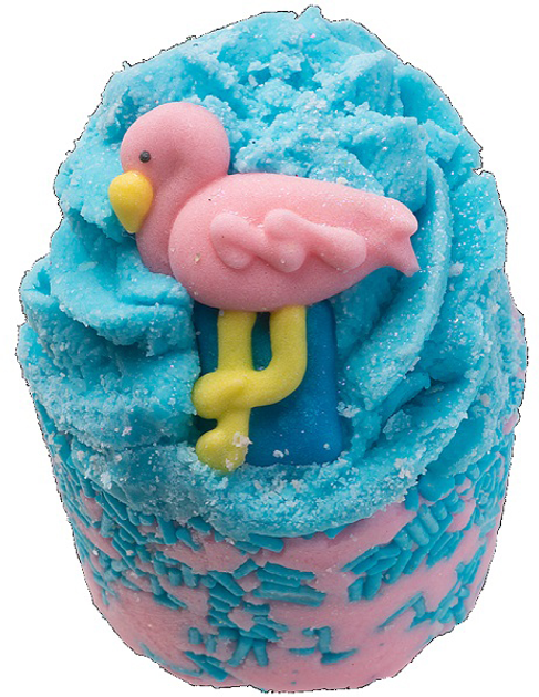 Бомбочка для ванни Bomb Cosmetics Flamingoals Bath Mallow butterfly 50 г (5037028264171) - зображення 1