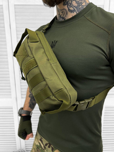 Сумка тактична Urban Line City Patrol Fastex Bag Olive - изображение 2