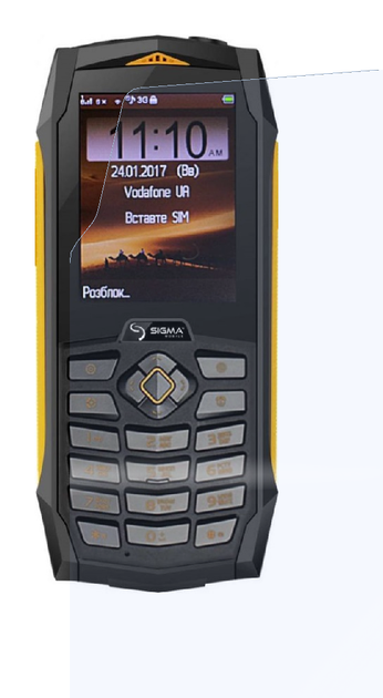 Захисна плівка StatusSKIN для Sigma MOBILE X-TREME PQ68 Екран Глянцева Titan - Фото 1 Захисна плівка StatusSKIN для Sigma MOBILE X-TREME PQ68 Екран Глянцева Titan - изображение 1